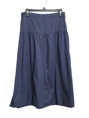 Old Navy Navy Blue Pull On Skirt M Coastal Minimalist Neutral